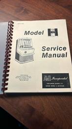 Service manual Ami 200, Verzamelen, Automaten | Jukeboxen, Ophalen of Verzenden, Zo goed als nieuw