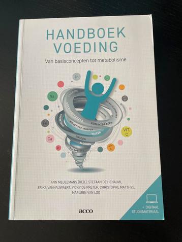 Handboek Voeding - Van basisconcepten tot metabolisme beschikbaar voor biedingen