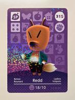 Nintendo Animal Crossing Cards - Series 4 - card 315 Redd, Avontuur en Actie, 1 speler, Ophalen of Verzenden, Zo goed als nieuw