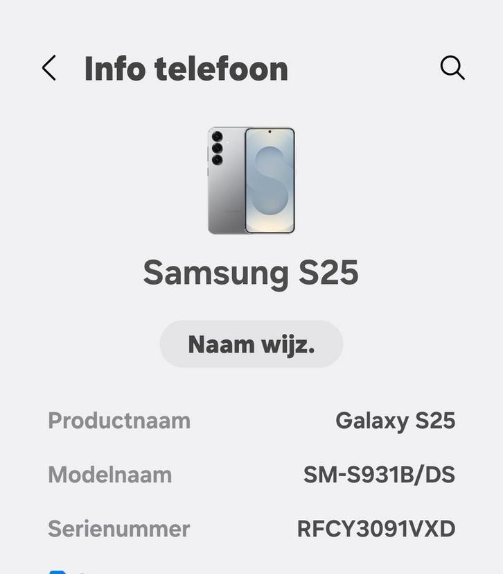 Samsung Galaxy S25 - Zo goed als nieuw!, Telecommunicatie, Mobiele telefoons | Samsung, Zo goed als nieuw, Galaxy S23, Touchscreen