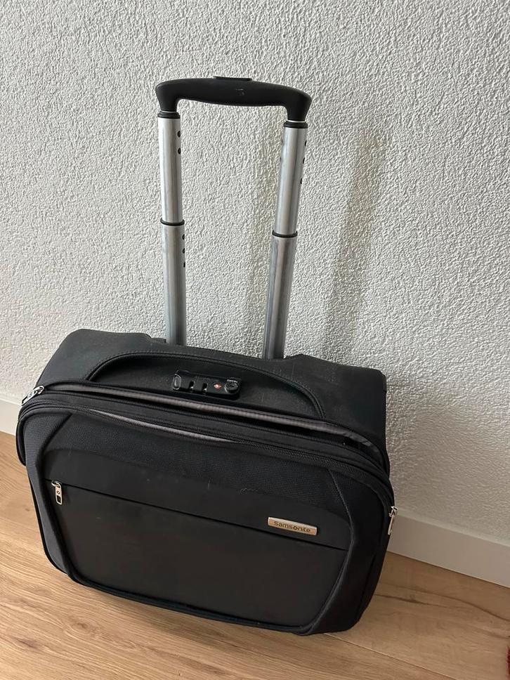 Samsonite Trolly Laptoptas - Zeer Goede Conditie, Sieraden, Tassen en Uiterlijk, Koffers, Gebruikt, Overige materialen, Minder dan 50 cm