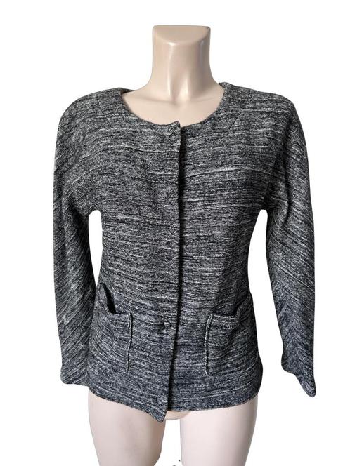 Humanoid vest L, Kleding | Dames, Truien en Vesten, Zo goed als nieuw, Maat 42/44 (L), Grijs, Ophalen of Verzenden