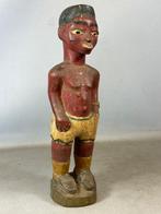 251123 Oud Afrikaans Baule beeldje, Antiek en Kunst, Ophalen of Verzenden