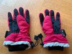 Skihandschoenen HEMA maat 110-116 roze wit, Kinderen en Baby's, Kinderkleding | Mutsen, Sjaals en Handschoenen, Handschoenen, Zo goed als nieuw