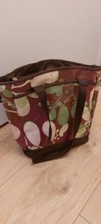 Schoudertas 'Fleurville', Ophalen, Zo goed als nieuw, Bruin, Overige merken