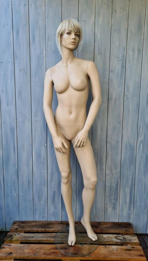 etalagepop dame Nu Body mannequins paspop prachtige houding, Hobby en Vrije tijd, Naaien en Fournituren, Gebruikt, Paspop, Ophalen of Verzenden