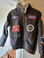 Mooie piloten lammy coat voor kids 9/12, Kleding | Heren, Ophalen of Verzenden, Zo goed als nieuw, Overige maten, Bruin