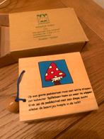 Janbibejan boekje hout Houten kinderboekje - Liedjes, Ophalen of Verzenden, Zo goed als nieuw, Overige typen