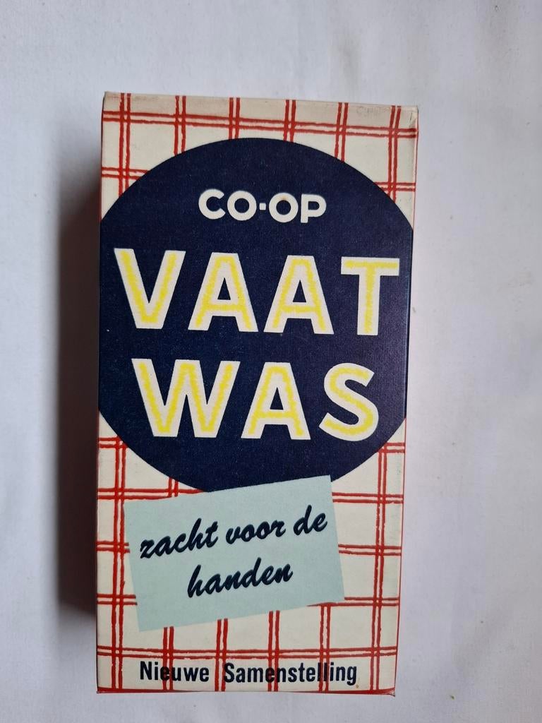 Mooi pakje Waspoeder van de Co-op vol en in goede staat, Verzamelen, Ophalen of Verzenden, Zo goed als nieuw, Verpakking