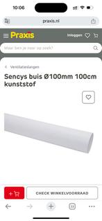 Sencys buis Ø100mm 65cm kunststof, Ophalen, Overige materialen, Overige typen, Zo goed als nieuw