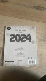 Folie ballonnen 2 0 2 4, Diversen, Vlaggen en Wimpels, Ophalen, Nieuw