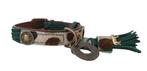 DWAM Ivy Halsband Groen-Tijger XXS Nekomtrek 20-26 cm KOOPJE, Dieren en Toebehoren, Ophalen of Verzenden, Handgemaakt, Nieuw