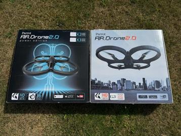 2x Parrot AR.Drone 2.0 (Power Edition) beschikbaar voor biedingen