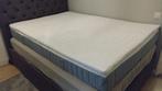 Pocketvering Matras + Topper (140x200cm), Ophalen, Tweepersoons, 140 cm, Zo goed als nieuw