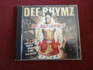 2 CD Def Rhymz – De Allergoeiste , 5326992 beschikbaar voor biedingen