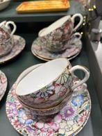 Prachtig porseleinen koffie- en theeservies engels servies, Antiek en Kunst, Antiek | Servies compleet, Ophalen of Verzenden