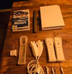 Nintendo wii, Ophalen of Verzenden, Zo goed als nieuw, Met 2 controllers, Met games