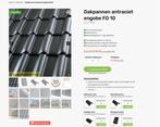 € 13,95 per m2  Gebakken dakpannen: FD 10 antraciet, Doe-het-zelf en Verbouw, Dakpannen en Dakbedekking, Niet ingevuld, Steen of Klei