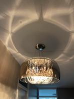 Mooie lucide Pearl hanglamp chroom/ rookglas te koop., Ophalen, Zo goed als nieuw, Glas, 75 cm of meer
