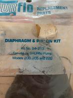 Shurflo reparatie set voor pomp 200, 205 en 220., Ophalen of Verzenden, Nieuw