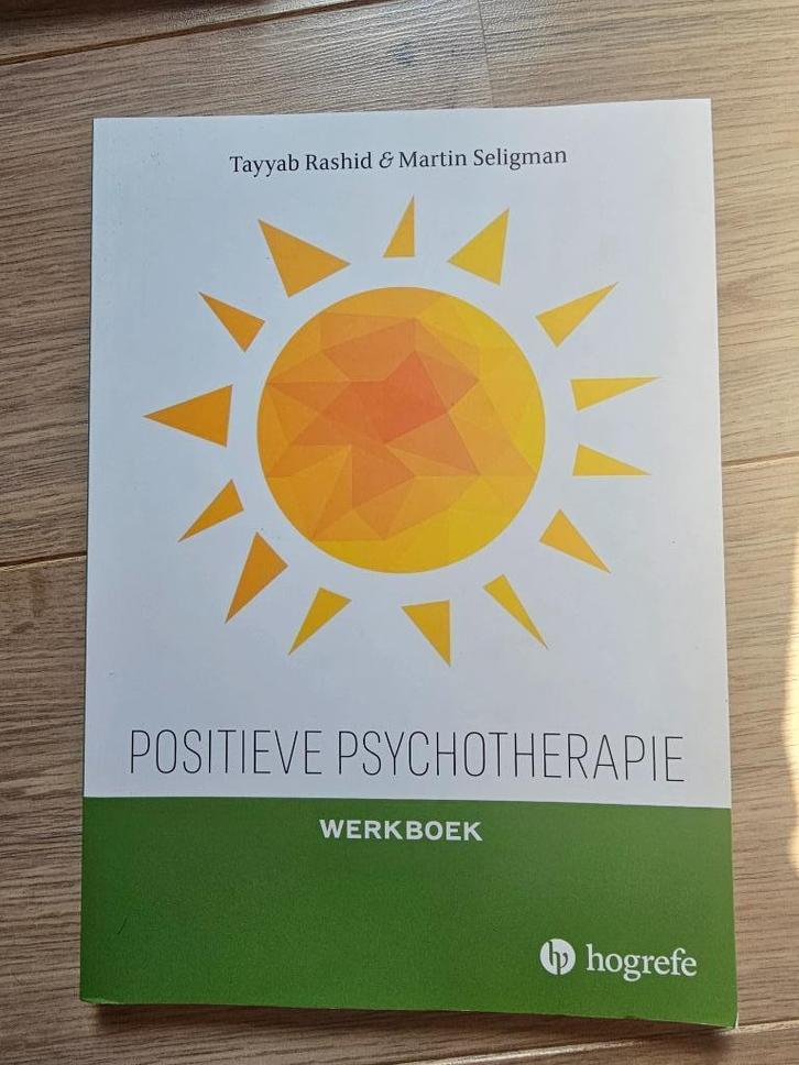 Positieve psychotherapie boek + werkboek 9789492297358, Boeken, Studieboeken en Cursussen, Zo goed als nieuw, WO, Ophalen of Verzenden