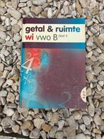 Studieboek getal en ruimte wiskunde, Ophalen, Beta, Zo goed als nieuw, HBO