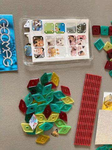100% originele Geomag magneet speelgoed vintage 474 stuks beschikbaar voor biedingen