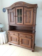 Donker eiken buffetkast, Huis en Inrichting, Ophalen, Gebruikt, 100 tot 150 cm, 200 cm of meer