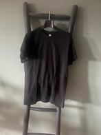Zwart t-shirt XL effen tee shirts black shirtjes, Verzenden, Zo goed als nieuw, Maat 56/58 (XL), Zwart