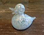 glazen beeldje eend decoratief, Verzenden, Nieuw, Dier