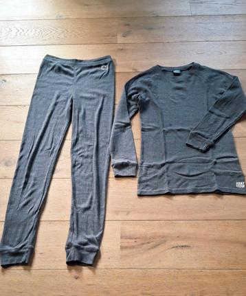 Thermoshirt + -broek, dames, antraciet, z.g.an. beschikbaar voor biedingen