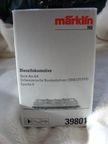 Märklin 39801 H0 Zware diesellocomotief serie Am 4/4 beschikbaar voor biedingen