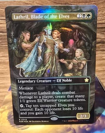 Packfresh Foil Lathril, Blade of the Elves MTG  beschikbaar voor biedingen