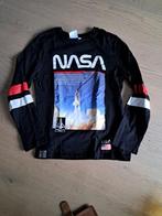 T-shirt longsleeve zwart nasa mt 122-128, Ophalen of Verzenden, Zo goed als nieuw, Jongen, Shirt of Longsleeve