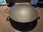 Gietijzeren wok voor alle warmtebronnen, Ophalen, Overige materialen, Zo goed als nieuw, Keramische plaat