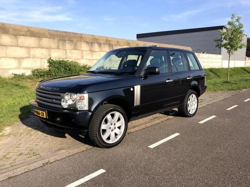 Land Rover Range Rover 4.4 V8 AUT 2004 Blauw - BTW - CarPlay, Auto's, Land Rover, Bedrijf, 4x4, Airbags, Airconditioning, Apple Carplay