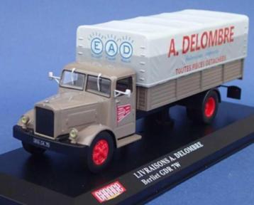 Berliet GDR 7W DELOMBRE TRANSPORT 1/43 GARAGE MODERNE # 18