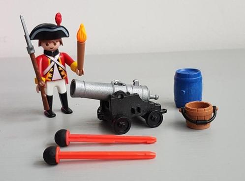 Playmobil Britse kanonnenofficier 5141, Kinderen en Baby's, Speelgoed | Playmobil, Gebruikt, Complete set, Ophalen of Verzenden