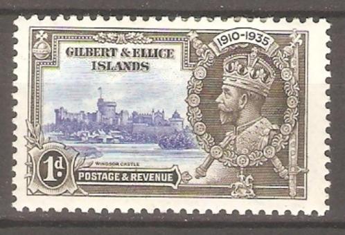 Gilbert & Ellice Isl PF+PL SG 36 Omnibus 1935, Postzegels en Munten, Postzegels | Oceanië, Postfris, Verzenden