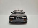Minichamps BMW E30 M3 Street Black 1:18, Ophalen of Verzenden, Nieuw, Auto, MiniChamps