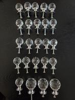 24 Kristallen kastknoppen / ladeknoppen, Huis en Inrichting, Keuken | Keukenelementen, Ophalen of Verzenden, Gebruikt, Minder dan 50 cm