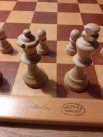 Staunton schaakstukken met Aljechin schaakbord, Ophalen of Verzenden
