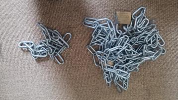 Ankerketting 4.8meter 6mm en 80cm 7mm. beschikbaar voor biedingen