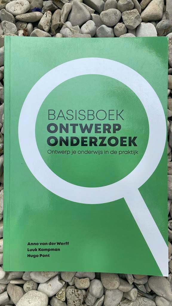 Anne van der Werff - Basisboek ontwerponderzoek, Boeken, Wetenschap, Zo goed als nieuw, Sociale wetenschap, Ophalen of Verzenden