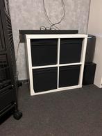 Kallax kast ikea met mandjes, Huis en Inrichting, Kasten | Overige, Ophalen, Gebruikt