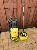 Kärcher hogedrukspuit 3.97 met terrasreiniger, Tuin en Terras, Ophalen, Gebruikt, Elektrisch, Met regelbare waterdruk