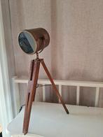 Seinlamp Scheepslamp statief tripod studiospot toneellamp, Huis en Inrichting, Lampen | Vloerlampen, Gebruikt, 100 tot 150 cm