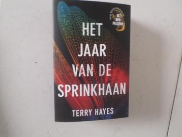 Boek HET JAAR VAN DE SPRINKHAAN v TERRY HAYES !NIEUWSTAAT!! beschikbaar voor biedingen