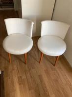 Te koop mooie kamer stoelen, Ophalen, Zo goed als nieuw, Wit