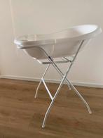 Babybadje wit met standaard en inzet (babypark), Ophalen, Zo goed als nieuw, Badje, Standaard